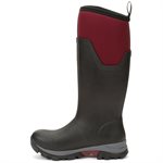 Muck Boots Ladies Artic Ice Tall + Vibram Artic Grip AT - Black & Burgundy