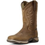 Ariat Ladies Anthem Waterproof Western Boots - Distressed Brown