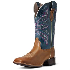 Ariat Ladies Edgewood Western Boot - Almond Buff