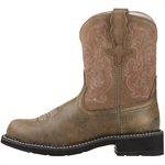 Ariat Ladies Fatbaby II Western Boots - Brown Bomber