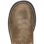 Ariat Ladies Fatbaby II Western Boots - Brown Bomber