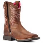 Ariat Child's Firecatcher Western Boots - Rowdy Brown