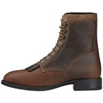 Botte Western Ariat Heritage Lacer pour Homme - Distressed Brown