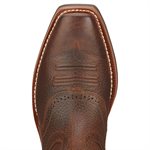 Ariat Men's Heritage Roughstock Western Boots - Brown Oiled Rowdy