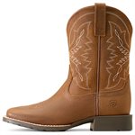 Ariat Kid's Hybrid Rancher Western Boot - Distressed Tan