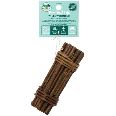 Oxbow Enriched Life Willow Bundle Small Animal Chew 