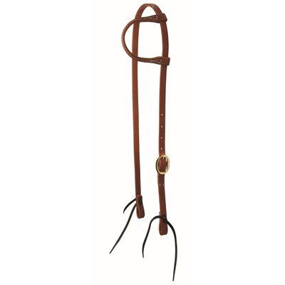 Western Rawhide Signature One Ear Headstall withTies