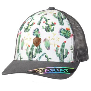 Ariat Ladies Baseball Cap - Cactus Print