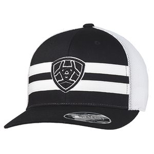 Ariat Men's Baseball Cap - Black & White