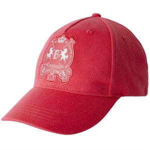 B Vertigo Scuba Hat with Embroidery - Barberry Red