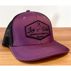 Crowellz Signature Live & Ride Cap - Grape