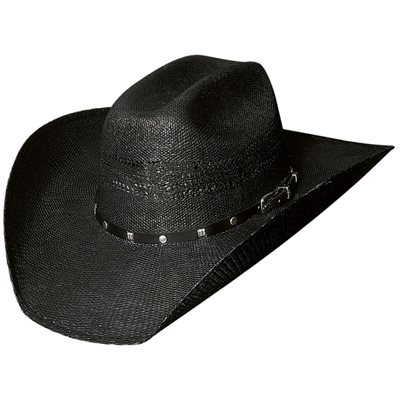 Bullhide Black Arrow 20X Straw Cowboy Hat