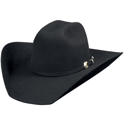 PELETNNTO Binance Chapeau de cowboy adulte Noir