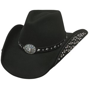 Bullhide Let's Get Loud Wool Cowboy Hat - Black