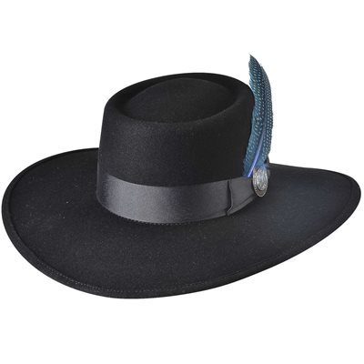 Bullhide Miss Me More Wool Western Hat - Black