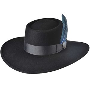 Bullhide Miss Me More Wool Western Hat - Black
