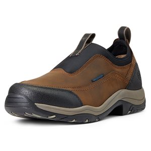 Ariat Men's Terrain Ease Waterproof Shoes - Oily Distressed Brown