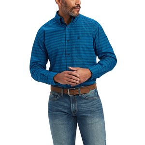 Ariat Men's Beasley Classic Fit Western Shirt - Classic Blue