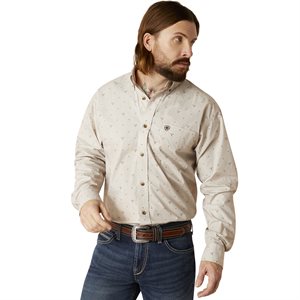 Ariat Men's Beau Classic Fit Western Shirt - Sandshell