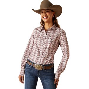 Ariat Ladies Kirby Stretch Western Shirt - Starlight Print