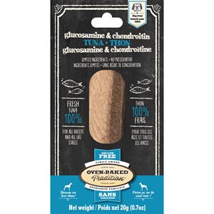 Oven-Baked Tradition Tuna Fillet Dog Treat - Glucosamine et Chondroitin