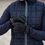 B Vertigo Ladies Milan Leather Thermo Gloves