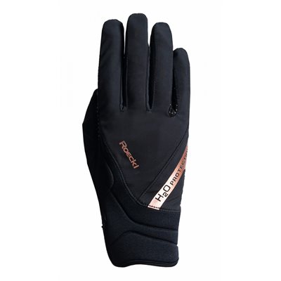Roeckl Warendorf Winter Riding Gloves - Black & Copper