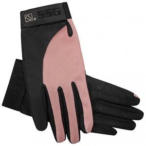 SSG Reflect 24 Riding Gloves - Pink & Black