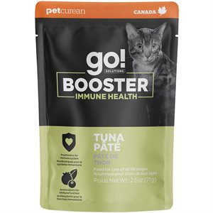 Go! Solutions Immune Health Tuna Pâté Booster Cat Meal Topper