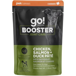 Go! Solutions Joint Care Chicken, Salmon and Duck Pâté Booster Dog Meal Topper
