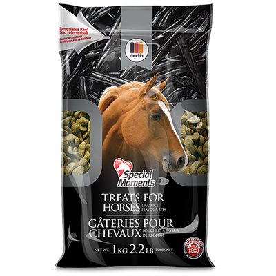 Martin Treats for Horses 1kg - Licorice Flavour