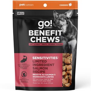 Go! Solutions Sensitivities Limited Ingredient Salmon Chewy Dog Treats
