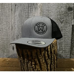  Hostile Western cap with patch - Grey & black
