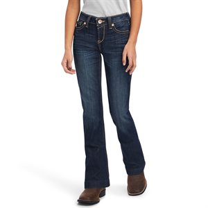 Jeans Western Ariat REAL Trouser Maggie pour Fille - Nightshade