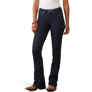Ariat Ladies REAL High Rise Selma Boot Cut Western Jeans - Rinse