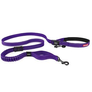 EzyDog Road Runner Dog Running Leash - Purple