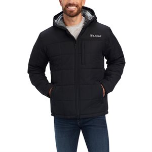 Ariat Men's Crius Hooded Insulated Jacket - Black