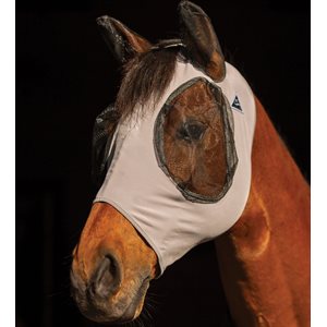 Professional's Choice Comfort Fit Lycra Fly Mask - Charcoal