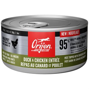 Orijen Duck & Chicken Entrée Wet Cat Food