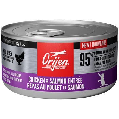 Orijen Chicken & Salmon Entrée Wet Kitten Food