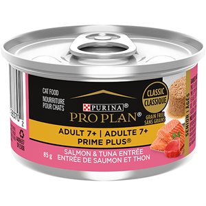 Pro Plan Adult 7+ Prime Plus Salmon & Tuna Entrée Classic Wet Cat Food