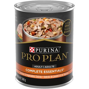Pro Plan Complete Essentials Chicken & Vegetables Entrée Slices in Gravy Wet Dog Food