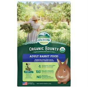 Oxbow Organic Bounty Adult Rabbit Food