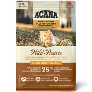 Nourriture Sèche pour Chat Acana Plus Forte Teneur en Protéines Wild Prairie