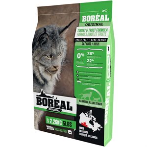 Boréal Original Turkey and Trout Dry Cat Food