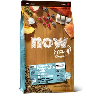 Now Fresh Grain-Free Trout, Salmon and Herring Adult Dry Cat Food