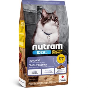 Nutram Ideal I17 Indoor Cat Chicken Dry Cat Food