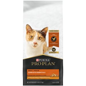 Pro Plan Adult Complete Essentials Shredded Blend Chicken & Rice Formula Dry Cat Food