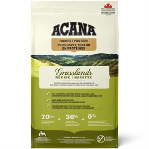 Acana Highest Protein Grasslands Dry Dog Food