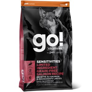 Go! Solutions Sensitivities Limited Ingredient Grain-Free Salmon Dry Dog Food